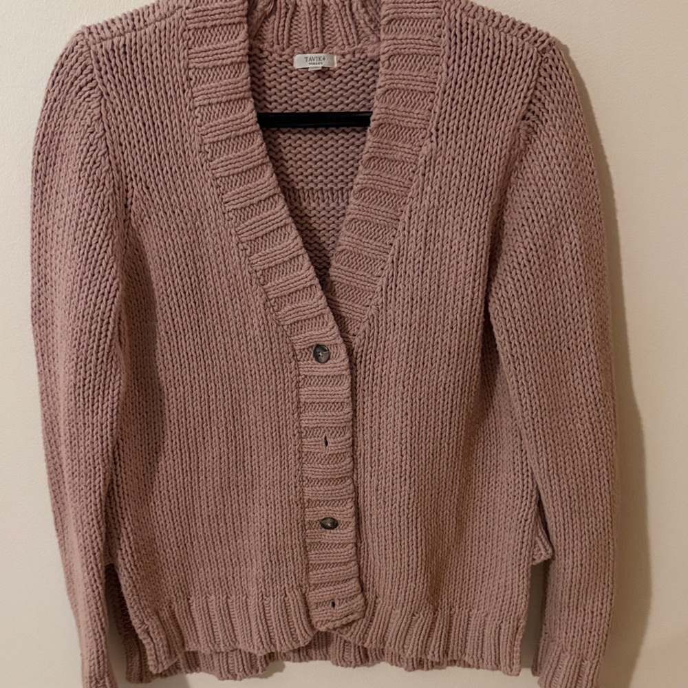 Tavik Women's Cardigan - Dusty Pink